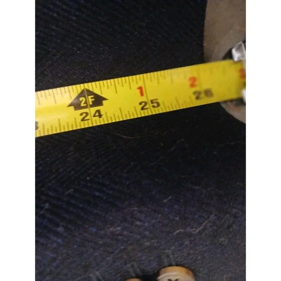 Faconnable Mens 52R (44 US) Regular Black Wool Cashmere Overcoat Italy - Picture 13 of 14